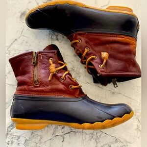 Sperry Top Spider Saltwater Leather Bootie